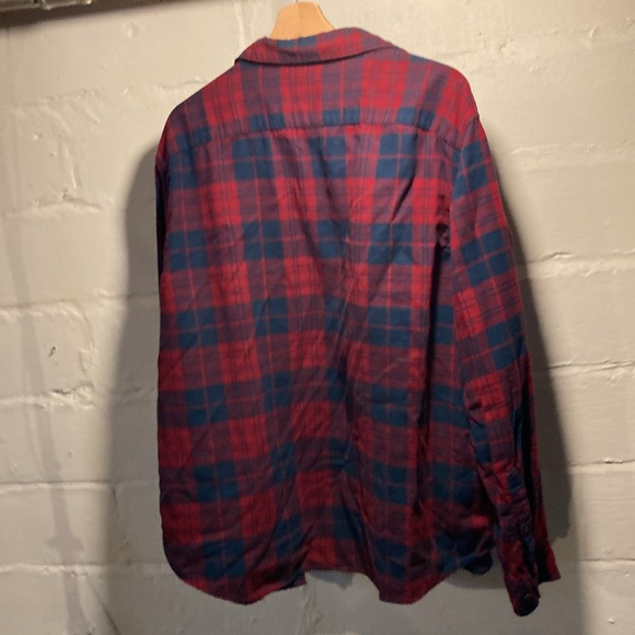 Goodfellow men’s flannel blue/red size XXL - Picture 4 of 4